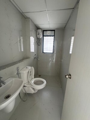 Bathroom in 3 BHK Apartment at Runwal Gardens Phase I, Dombivli East – for Sale