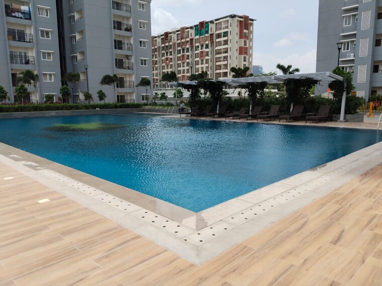 Swimming Pool, prestige-tranquil 3 Bedroom 1764 Sq.Ft. Apartment In Kokapet Hyderabad 9614338