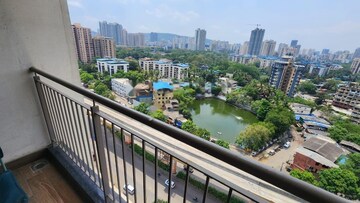 Balcony in 2 BHK Apartment at Kalpataru Paramount, Kapur Bawdi – for Rent