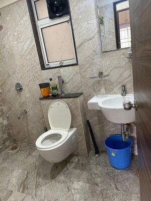 Bathroom in 2 BHK Apartment at Megapolis Symphony, Hinjewadi – for Rent
