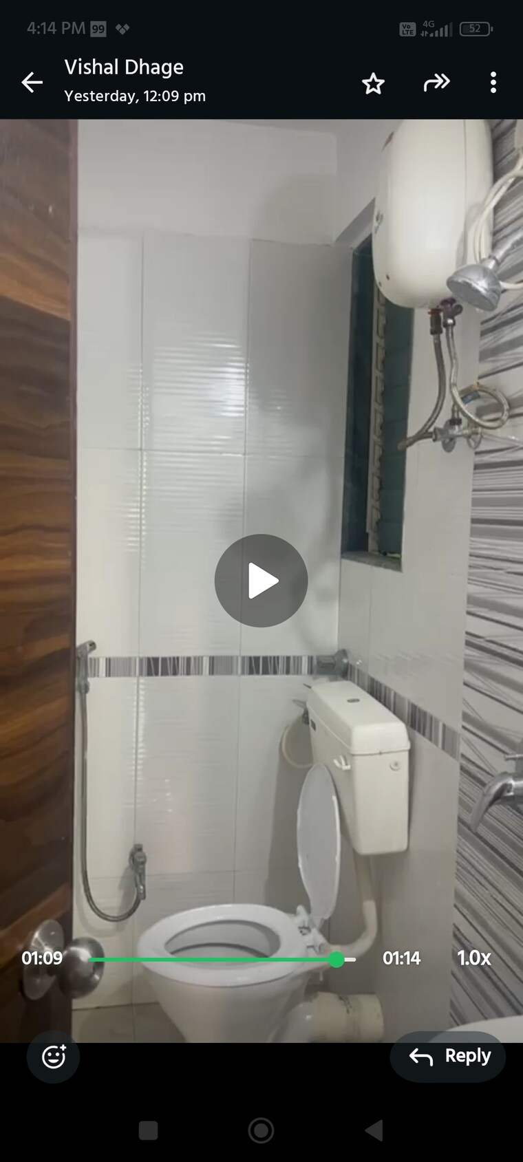 Bathroom, everest-country-side 1 Bedroom 450 Sq.Ft. Apartment In Kasarvadavali Thane 9614565
