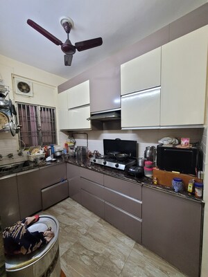 Kitchen in 2 BHK Builder Floor at Dilshad Colony – for Sale