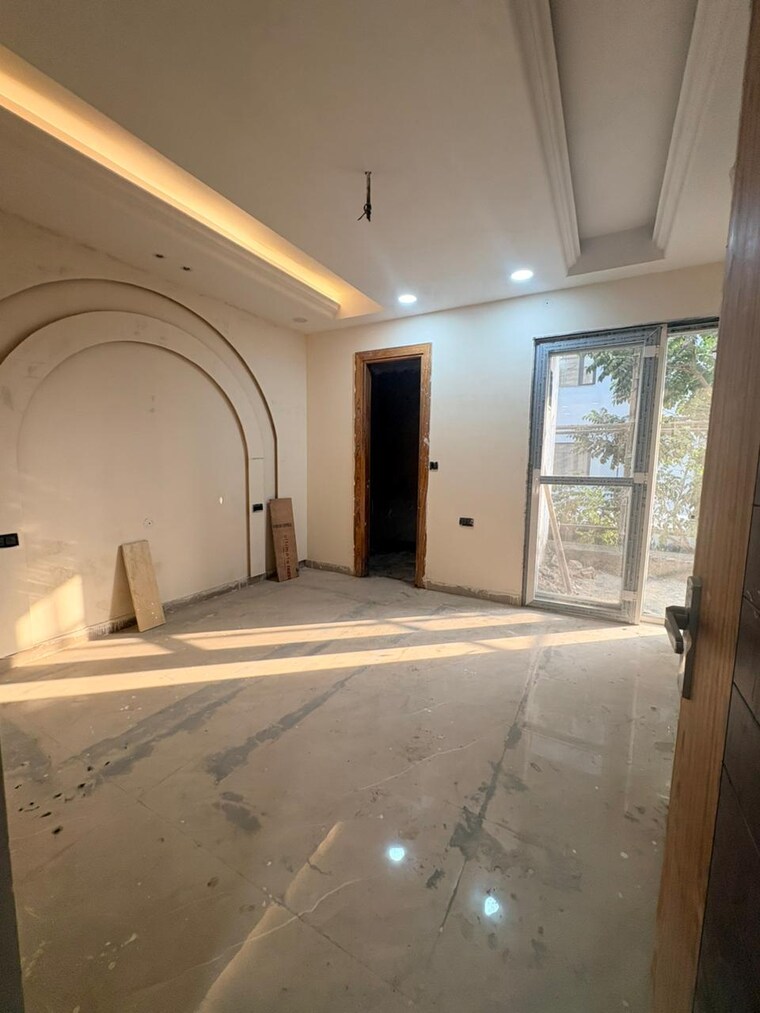 Master Bedroom, bptp-district-3 3 Bedroom 1642 Sq.Ft. Builder Floor In Sector 85 Faridabad 9614681