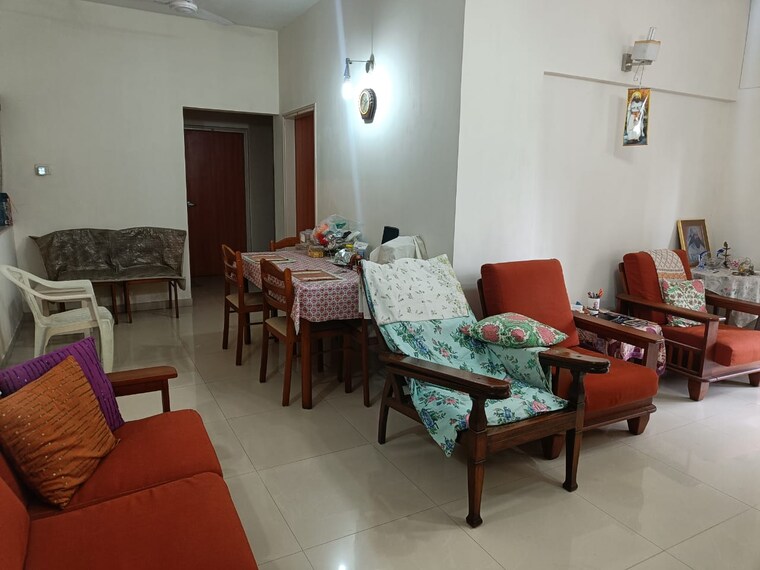 Living Room, saakaar-silvana-apartment 2 Bedroom 1050 Sq.Ft. Apartment In Kharadi Pune 9614691