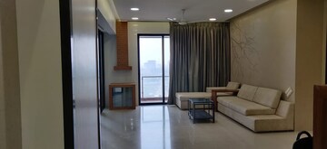 Living Room in 4 BHK Apartment at Lodha Aura, Wadala – for Rent