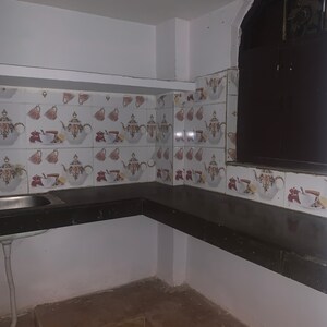 Kitchen in 1 RK Builder Floor at Katwaria Sarai – for Rent