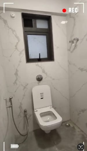 Bathroom in 3 BHK Apartment at Rakesh CHS Kandivali, Kandivali West – for Sale