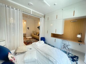 Bedroom in 1 RK Apartment at Hebbal – for Rent