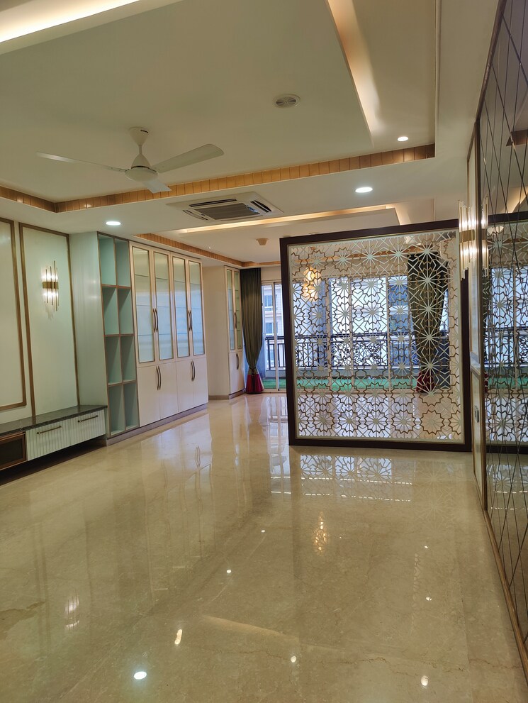 Living Room, my-home-bhooja 4 Bedroom 4070 Sq.Ft. Apartment In Hi Tech City Hyderabad 9614928