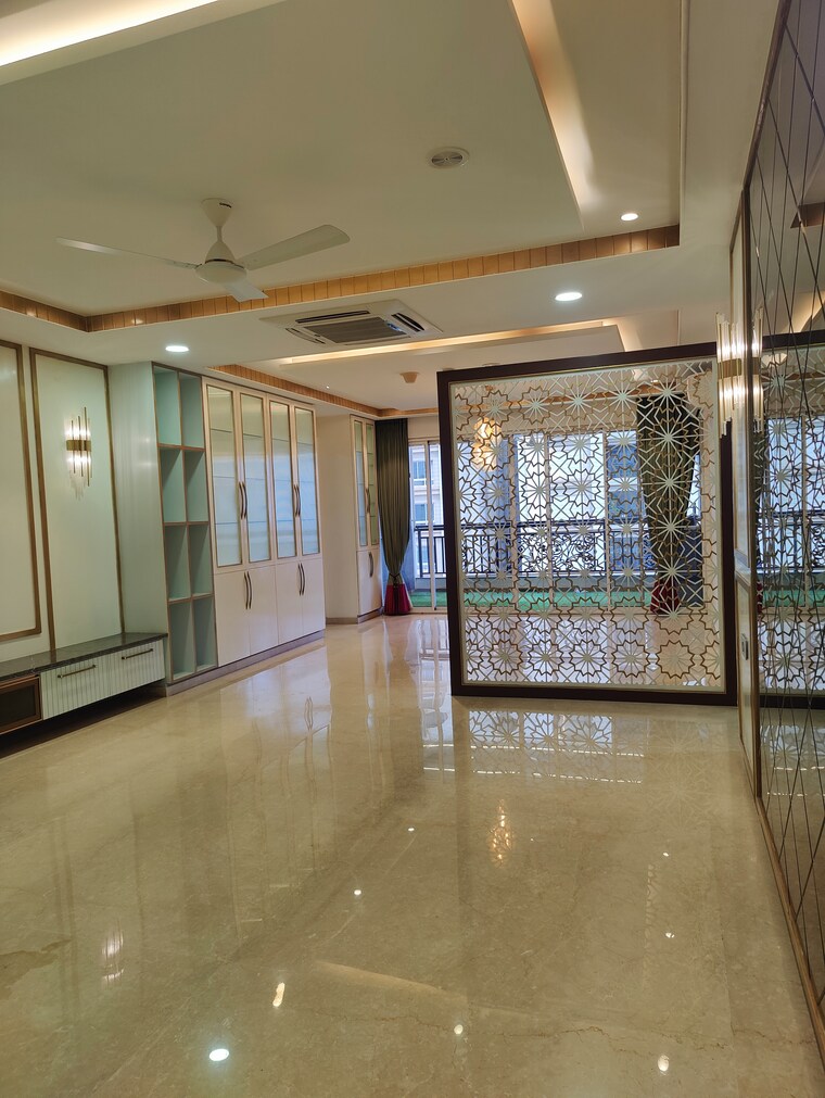 Living Room, my-home-bhooja 4 Bedroom 4070 Sq.Ft. Apartment In Hi Tech City Hyderabad 9614928