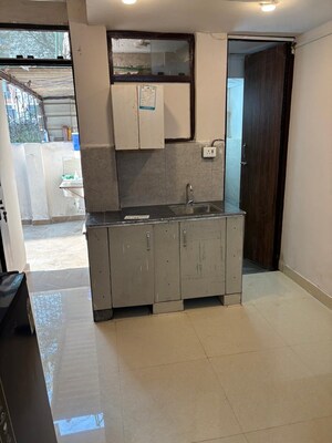 Living Room in 1 RK Builder Floor at Green Fields Colony – for Rent