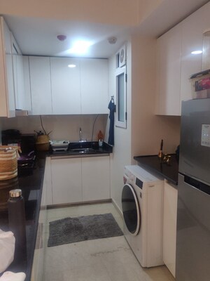 Kitchen in 4 BHK Apartment at Lodha Aura, Wadala – for Rent