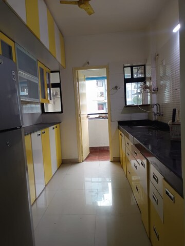 Kitchen in 2 BHK Apartment at Mittal Silver Crescent, Kharadi – for Rent