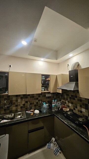 Kitchen in 2 BHK Apartment at Prateek Grand City, Siddharth Vihar – for Rent