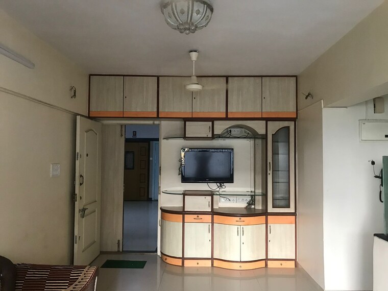 Living Room, ajmera-odyessey-apartment 1 Bedroom 390 Sq.Ft. Apartment In Bhakti Park Mumbai 9614942