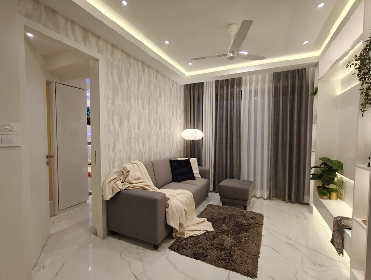 Living Room, dosti-eastern-bay-phase-3 2 Bedroom 731 Sq.Ft. Apartment In Wadala Mumbai 9615076