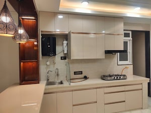 Kitchen in 4 BHK Builder Floor at Ashiana Silver Crest, Sector 48 – for Rent