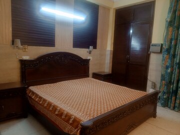 Bedroom in 3 BHK Builder Floor at Ansal Sushant Lok I, Sector 43 – for Rent