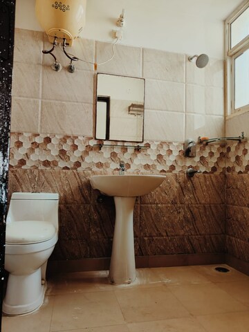 Bathroom in 2 BHK Apartment at N.H. Matcon Aero Homes, Ambala Highway – for Rent