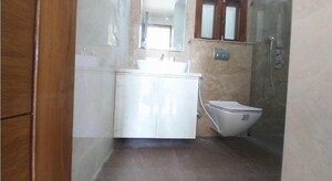 Bathroom in 3 BHK Builder Floor at Ansal Sushant Lok I, Sector 43 – for Rent