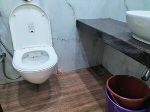 Bathroom in 3 BHK Apartment at Jyoti Sukriti, Goregaon East – for Rent