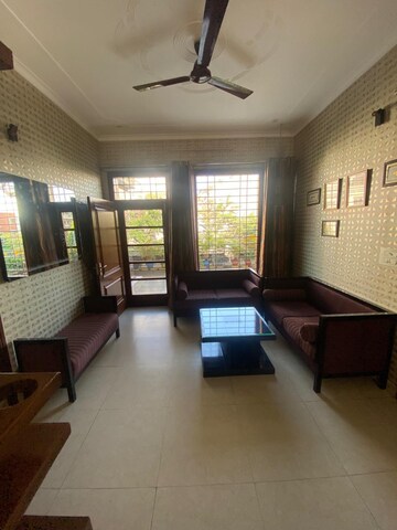 Living Room in 4 BHK Apartment at Mansa Devi – for Sale