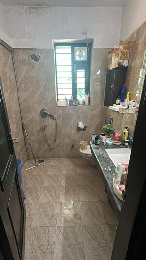 Bathroom in 3 BHK Builder Floor at Sector 23a – for Rent