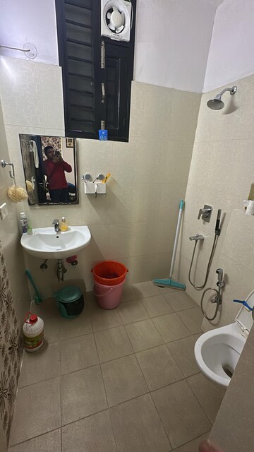 Bathroom in 3 BHK Builder Floor at Sector 23a – for Rent