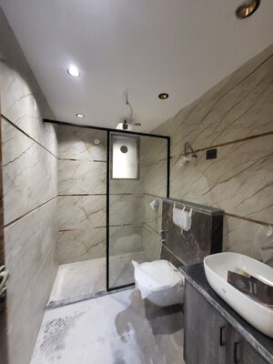 Bathroom in 4 BHK Builder Floor at Green Fields Colony – for Sale