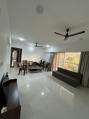 Living Room in 3 BHK Apartment at K Raheja Hillside Viva, Pirangut – for Sale