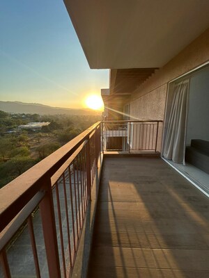 Balcony in 3 BHK Apartment at K Raheja Hillside Viva, Pirangut – for Sale