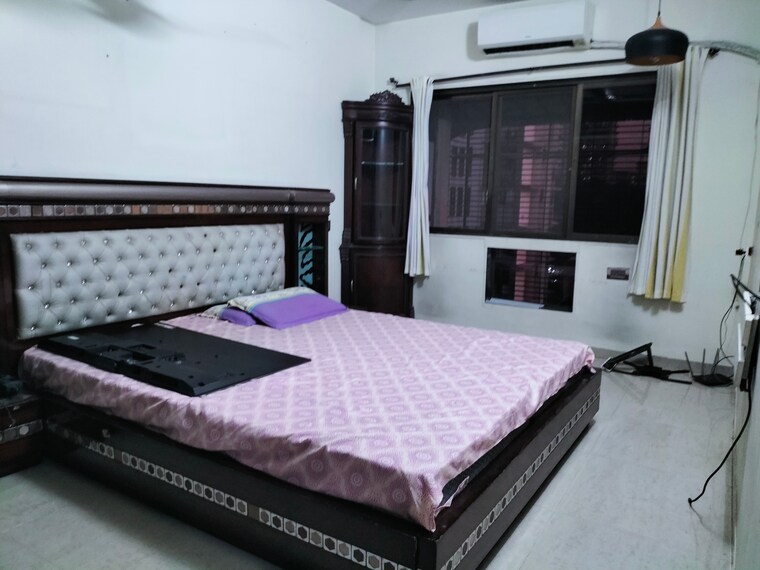 Bedroom, nav-jyotirling-chs 3 Bedroom 1000 Sq.Ft. Apartment In Malad East Mumbai 9615841