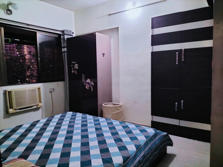 Bedroom, nav-jyotirling-chs 3 Bedroom 1000 Sq.Ft. Apartment In Malad East Mumbai 9615841