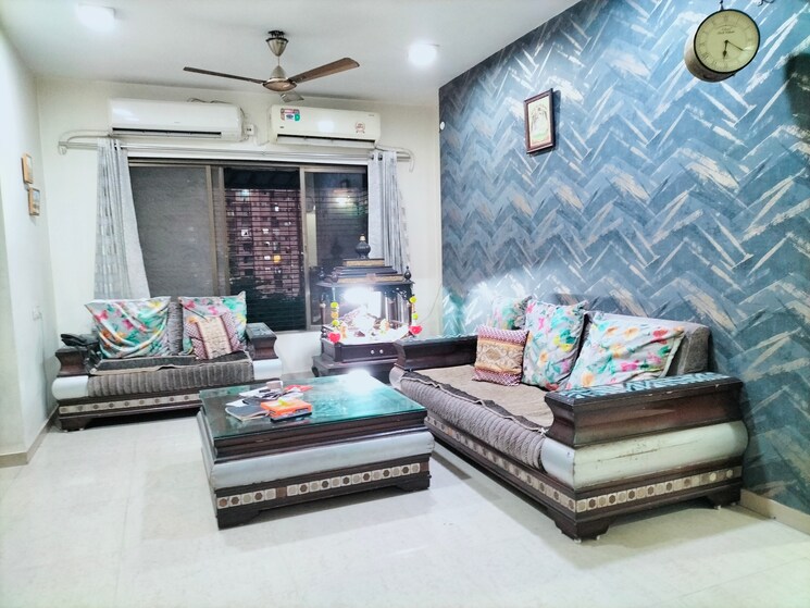 Living Room, nav-jyotirling-chs 3 Bedroom 1000 Sq.Ft. Apartment In Malad East Mumbai 9615841