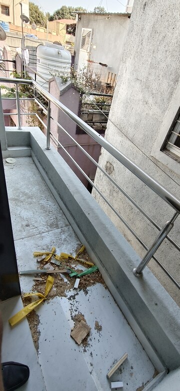 Balcony in 2 BHK Builder Floor at Wadgaon Sheri – for Rent