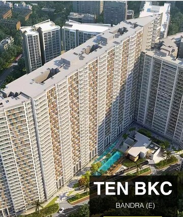3 BHK Apartment – Exterior View View at Adani Ten BKC, Bandra East - for Rent