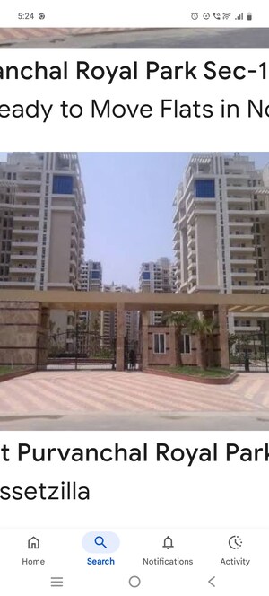5 BHK Penthouse For Rent in Purvanchal Royal Park, Sector 137