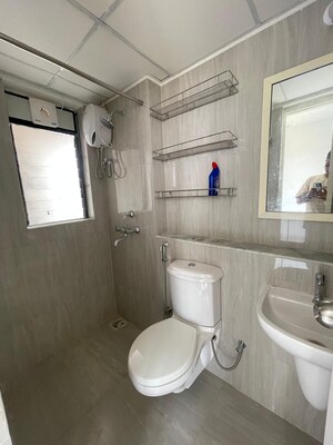 Bathroom in 2 BHK Apartment at Runwal Gardens Phase I, Dombivli East – for Sale