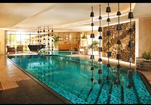 Swimming Pool in 4 BHK Apartment at Lodha World Crest, Worli – for Sale