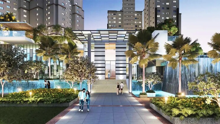 2 BHK + Extra Room Apartment For Sale in Dosti Eastern Bay