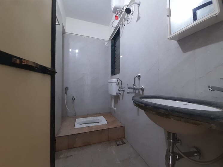 Bathroom, patrachawl-mhada 2 Bedroom 600 Sq.Ft. Apartment In Goregaon West Mumbai 9616348