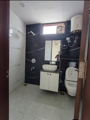 Bathroom in 3 BHK Builder Floor at Malviya Nagar – for Rent