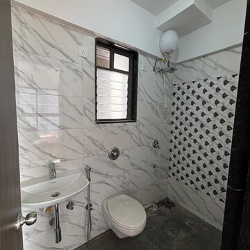 Bathroom in 1 BHK Apartment at UK Iridium, Kandivali East – for Rent