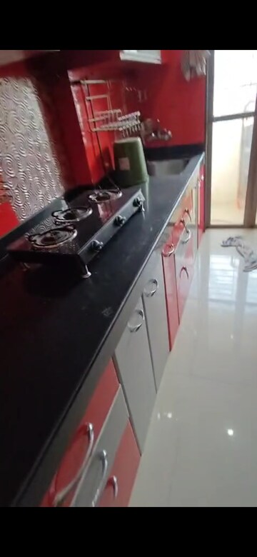 Kitchen in 3 BHK Apartment at Shiv Shivam Apartment, Andheri West – for Rent
