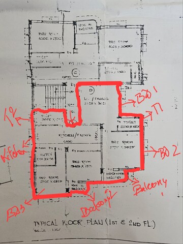 3 BHK Apartment – Map Location View at Garia - for Sale