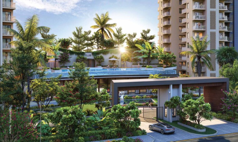 Exterior View, ashiana-aaroham 4 Bedroom 1919 Sq.Ft. Apartment In Sector 80 Gurgaon 9616512