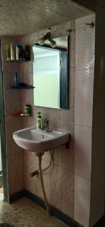Bathroom in 2 BHK Apartment at Dombivli East – for Rent