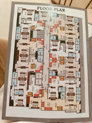Floor Plan in 2 BHK Builder Floor at Samridhi Luxury Homes, Baraula – for Sale
