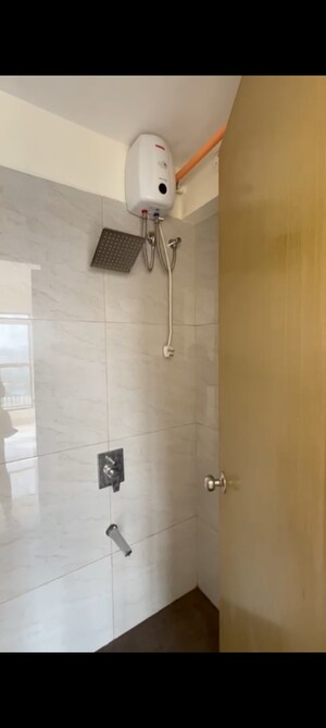 Bathroom in 2 BHK Apartment at Chandak 34 Park Estate, Goregaon West – for Rent