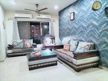 Living Room in 3 BHK Apartment at Nav Joytiling CHS, Goregaon East – for Rent